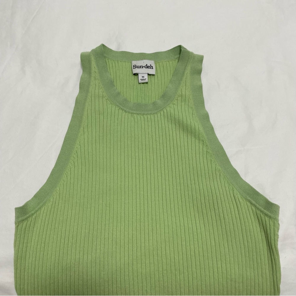 Aritzia Sunday Best Jodie Dress in Sagebrush Green Size Medium #83251 - Picture 6 of 12